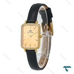 ساعت دنیل ولینگتون مستطیلی زنانه طلایی بند چرم DW-8309-L ساعت دنیل ولینگتون مستطیلی زنانه طلایی بند چرم DW-8309-L