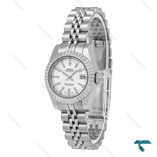 رولکس زنانه استیل ایندکس خطی اسمال Rolex-8318-L رولکس زنانه استیل ایندکس خطی اسمال Rolex-8318-L