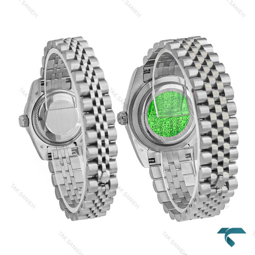 ست Rolex دیت جاست سیلور ایندکس خطی Rolex-8319-S