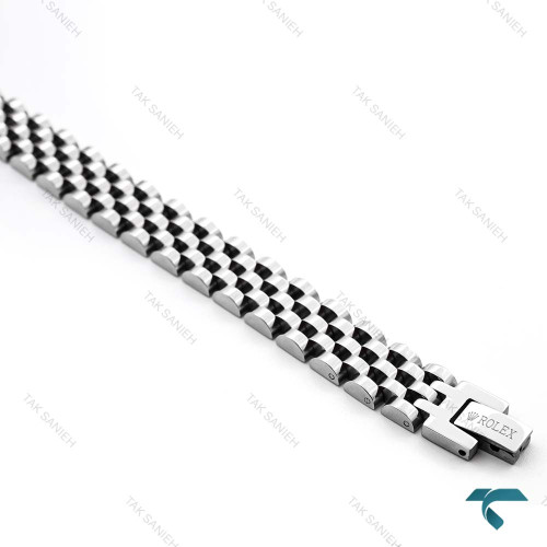 دستبند رولکسی زنانه سیلور Rolex-8355-L