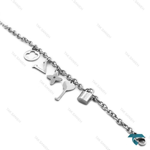 دستبند ون کلیف نقره ای VanCleef-8334-L
