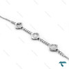 دستبند زنجیری زنانه ون کلیف سیلور VanCleef-8336-L