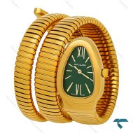 ساعت بولگاری ماری زنانه طلایی صفحه سبز Bvlgari-8603-L
