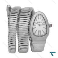 ساعت بولگاری ماری زنانه نقره ای صفحه سفید Bvlgari-8604-L