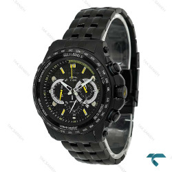 ساعت کاسیو ادیفایس EQW-M710 مردانه مشکی عقربه زرد Edifice-8625-G ساعت کاسیو ادیفایس EQW-M710 مردانه مشکی عقربه زرد Edifice-8625-G