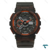 ساعت جی شاک G 110 مردانه مشکی نارنجی GShock-8627-G ساعت جی شاک G 110 مردانه مشکی نارنجی GShock-8627-G