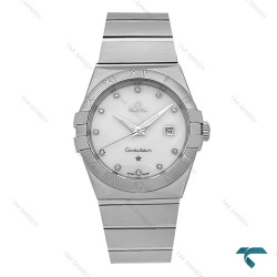 ساعت امگا کانسلیشن مردانه سیلور صفحه صدف Omega-8637-G