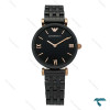 ساعت امپریو آرمانی زنانه مشکی ایندکس خط Armani-8369-L
