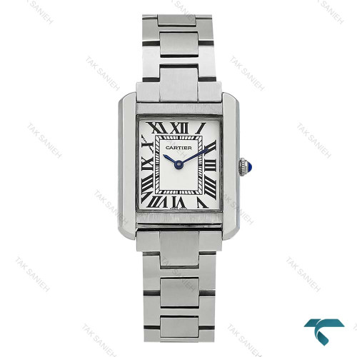 ساعت مچی کارتیه تانک زنانه سیلور مدیوم Cartier-8371-L ساعت مچی کارتیه تانک زنانه سیلور مدیوم Cartier-8371-L