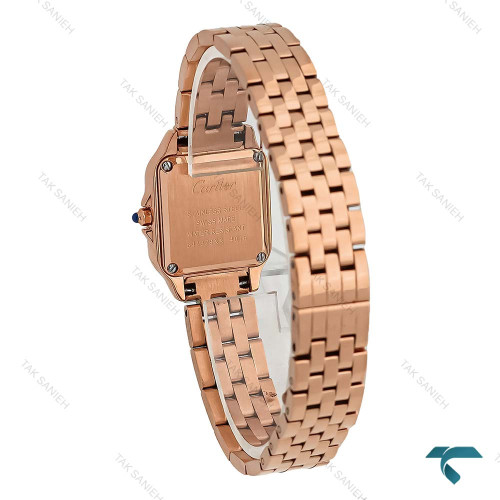 ساعت مچی زنانه کارتیه پنته رزگلد اسمال Cartier-8372-L ساعت مچی زنانه کارتیه پنته رزگلد اسمال Cartier-8372-L