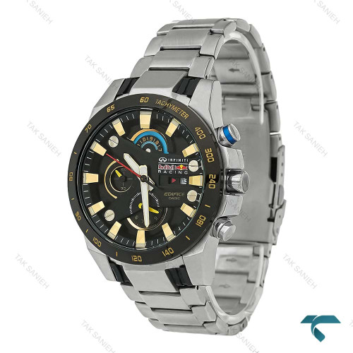 کاسیو ادیفایس مردانه سیلور صفحه مشکی رد بول Edifice-8375-G کاسیو ادیفایس مردانه سیلور صفحه مشکی رد بول Edifice-8375-G