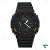 جی شاک GA2100 مردانه مشکی صفحه آبرنگی GShock-8385-G