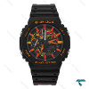 ساعت جیشاک GA2100 مردانه مشکی صفحه نارنجی GShock-8386-G ساعت جیشاک GA2100 مردانه مشکی صفحه نارنجی GShock-8386-G