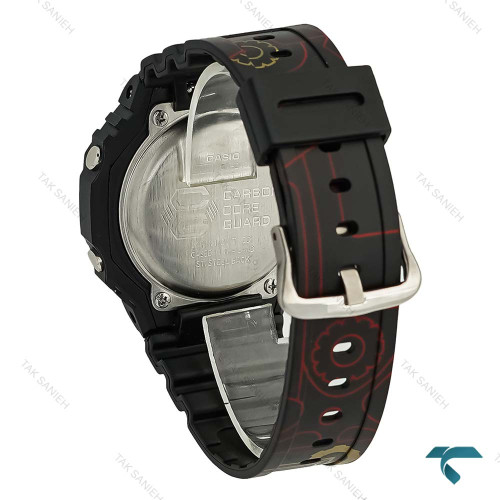 ساعت جیشاک GA2100 مردانه مشکی صفحه نارنجی GShock-8386-G ساعت جیشاک GA2100 مردانه مشکی صفحه نارنجی GShock-8386-G