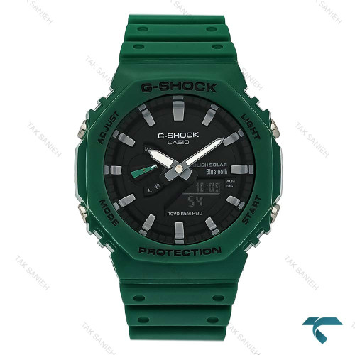 ساعت مردانه جیشاک GA2100 سبز کله غازی GShock-8392-G ساعت مردانه جیشاک GA2100 سبز کله غازی GShock-8392-G