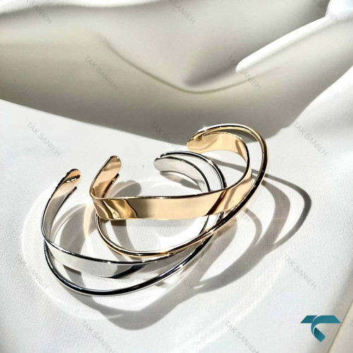 دستبند زنانه موج دار Bracelet-8460-L