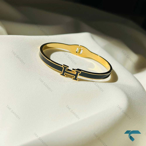 دستبند هرمس میناکاری ظریف Hermes-8487-L