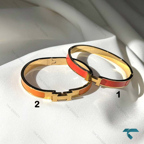دستبند هرمس نارنجی Hermes-8491-L