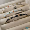 دستبند میناکاری نگین دار MinaKari-8497-L