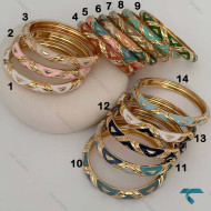 دستبند زنانه میناکاری رنگبندی MinaKari-8508-L