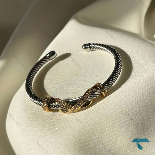 دستبند یورمن طرح بندی Yourman-8527-L