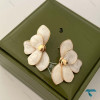 گوشواره میناکاری طرح گل Ghoshvareh-8543-L
