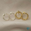 گوشواره گرد خاویاری Ghoshvareh-8549-L