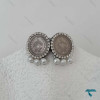 گوشواره سکه ایی مرواریدی Ghoshvareh-8555-L