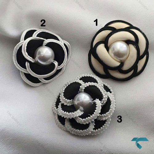 گلسینه شنل کرم و مشکی GolSineh-8906-L