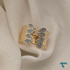 انگشتر طلایی نگین دار Ring-8686-L