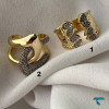 انگشتر طلایی نگین دار Ring-8686-L
