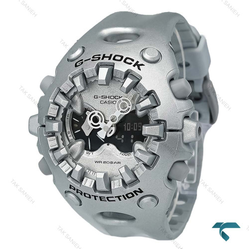 ساعت جی شاک سالی وان مردانه GA-V01 نقره ای GShock-8718-G ساعت جی شاک سالی وان مردانه GA-V01 نقره ای GShock-8718-G
