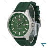 نیوی فورس NF9248 مردانه استیل سبز بند رابر NaviForce-8721-G