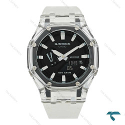 ساعت جی شاک مردانه GA2100_AP بند شیشه ای Casio-7331-G