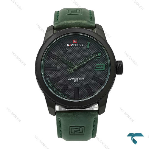 ساعت مردانه نیوی فورس NF9202 بند چرم سبز NaviForce-7337-G ساعت مردانه نیوی فورس NF9202 بند چرم سبز NaviForce-7337-G