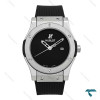 ساعت مچی هابلوت مردانه سیلور مشکی صفحه مهندسی Hublot-7366-G ساعت مچی هابلوت مردانه سیلور مشکی صفحه مهندسی Hublot-7366-G