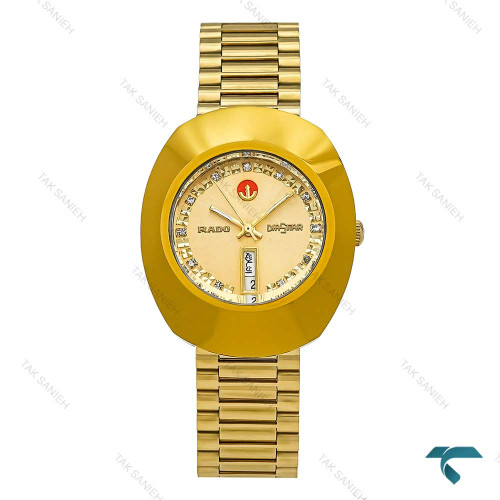ساعت رادو DiaStar دیا استار مردانه طلایی Rado-7375-G ساعت رادو DiaStar دیا استار مردانه طلایی Rado-7375-G
