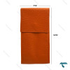 بگ مسافرتی ساعت مچی چرمی عسلی  TWB-Orange-7358-U