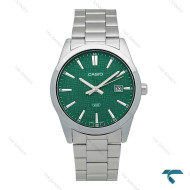 ساعت کاسیو MTP-VD03d-3a1 مردانه سیلور صفحه سبز Casio-7431-G