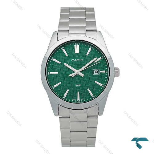 ساعت کاسیو MTP-VD03d-3a1 مردانه سیلور صفحه سبز Casio-7431-G