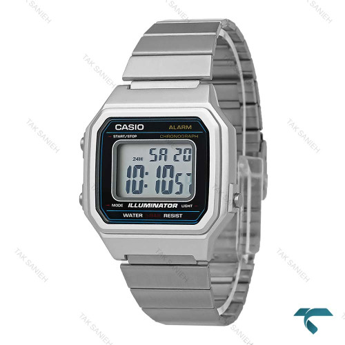 ساعت کاسیو نوستالژی B650W مردانه اصلی نقره ای  Casio-7436-G