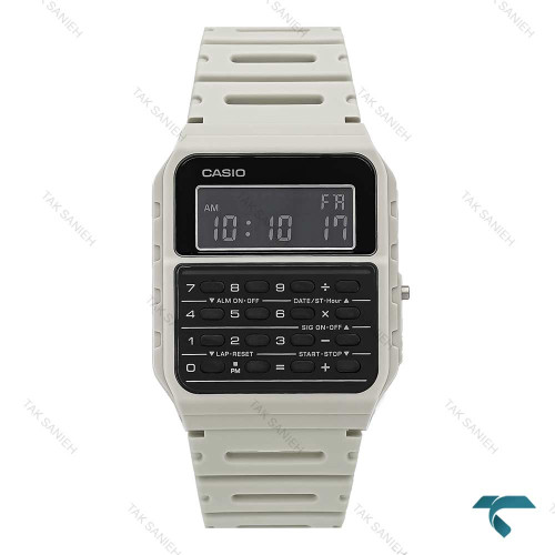 ساعت کاسیو CA-53W ماشین حساب مردانه زنانه سفید Casio-7439-U ساعت کاسیو CA-53W ماشین حساب مردانه زنانه سفید Casio-7439-U