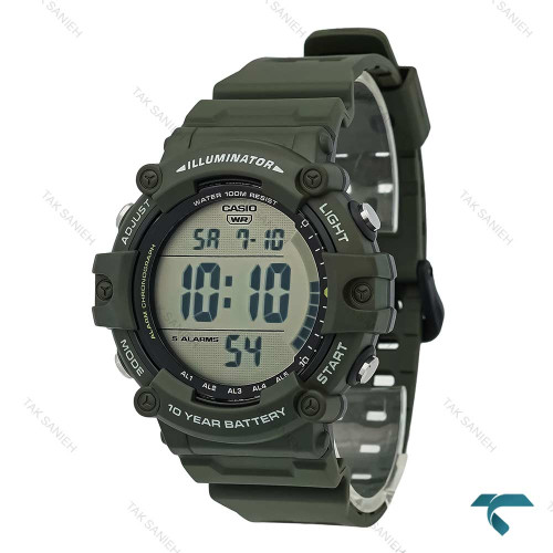 ساعت کاسیو AE-1500WHX-3AVDF مردانه سبز Casio-7449-G