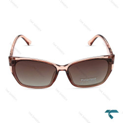 عینک دودی زنانه شنل فریم شفاف پولاریزه Chanel-7558-U