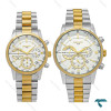 ست ساعت سیکو کورنوگراف دورنگ طلایی Seiko-8736-S ست ساعت سیکو کورنوگراف دورنگ طلایی Seiko-8736-S