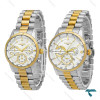 ست ساعت سیکو کورنوگراف دورنگ طلایی Seiko-8736-S ست ساعت سیکو کورنوگراف دورنگ طلایی Seiko-8736-S
