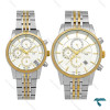 ساعت مچی ست سیکو سه موتوره دورنگ طلایی Seiko-8737-S