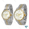 ساعت مچی ست سیکو سه موتوره دورنگ طلایی Seiko-8737-S