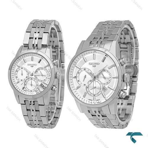 ساعت سیکو ست سه موتوره تمام استیل Seiko-8739-S ساعت سیکو ست سه موتوره تمام استیل Seiko-8739-S