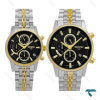 ساعت ست سیکو سه موتوره دورنگ طلایی صفحه مشکی Seiko-8740-S ساعت ست سیکو سه موتوره دورنگ طلایی صفحه مشکی Seiko-8740-S